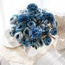 1/2pcs Silk Rose Artificial Flowers Wedding Home Festival Decoration Bride Bouquet Craft Scrapbooking Wreaths Photography Props