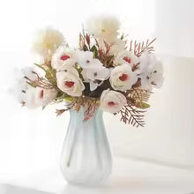 1/2pcs Silk Rose Artificial Flowers Wedding Home Festival Decoration Bride Bouquet Craft Scrapbooking Wreaths Photography Props