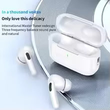 2025 New Air Pro Bluetooth Earphones Wireless Headset HiFi Sound Headphones Low Latency Earbuds Waterproof for IPhone Android